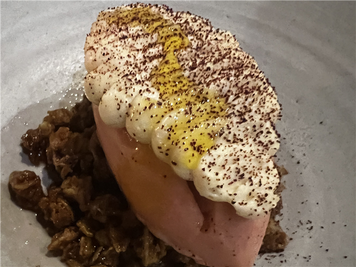 rhubarb dessert